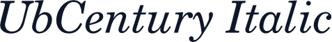 UbCentury Italic