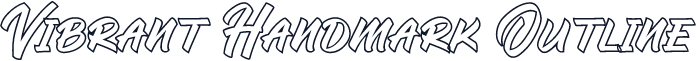 Vibrant Handmark Outline