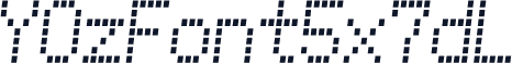 YOzFont5x7dL