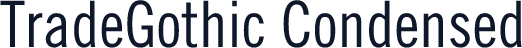 TradeGothic Condensed