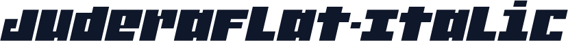 JuderaFlat-Italic