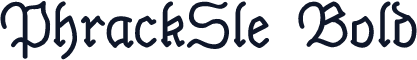 PhrackSle Bold