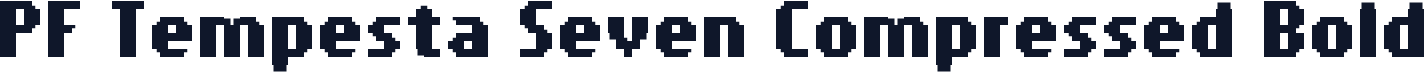 PF Tempesta Seven Compressed Bold