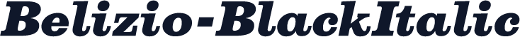 Belizio-BlackItalic