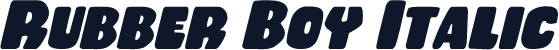 Rubber Boy Italic