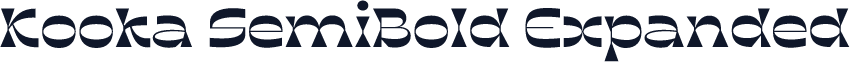 Kooka SemiBold Expanded