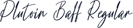 Plutoin Baff Regular