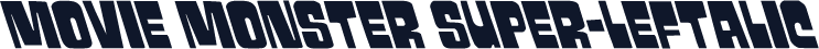 Movie Monster Super-Leftalic