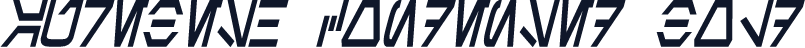 Aurebesh Condensed Bold