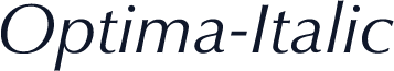 Optima-Italic