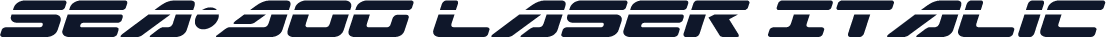 Sea-Dog Laser Italic