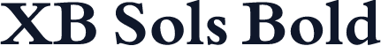 XB Sols Bold