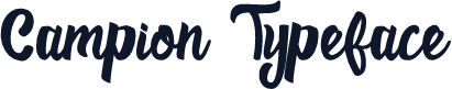Campion Typeface
