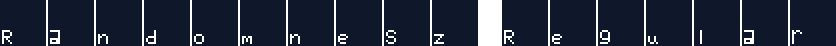 Randomnesz Regular