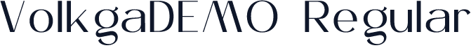 VolkgaDEMO-Regular