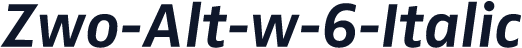Zwo-Alt-w-6-Italic