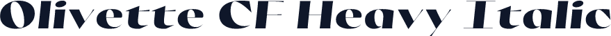 Olivette CF Heavy Italic