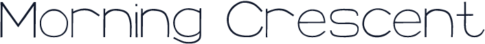 Morning Crescent
