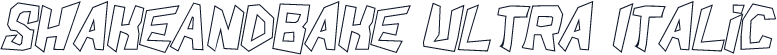 ShakeAndBake Ultra Italic