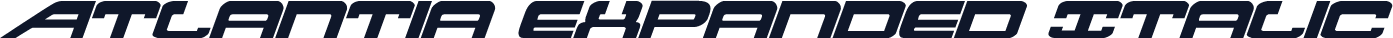Atlantia Expanded Italic