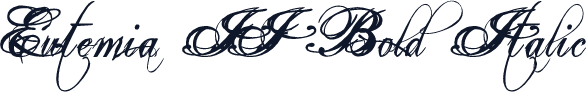 Eutemia II Bold Italic