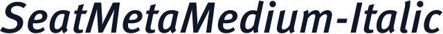 SeatMetaMedium-Italic