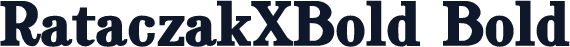 RataczakXBold Bold