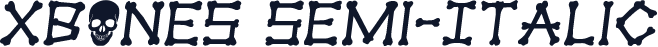 xBONES Semi-Italic