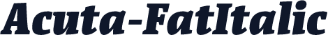 Acuta-FatItalic