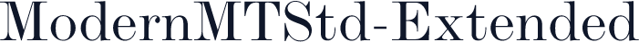 ModernMTStd-Extended