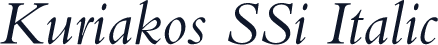 Kuriakos SSi Italic