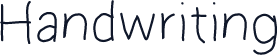 Handwriting