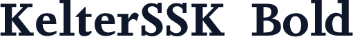 KelterSSK  Bold
