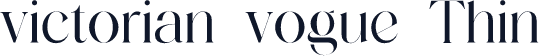 victorian vogue Thin