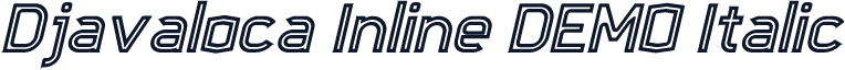 Djavaloca-Inline-DEMO Italic