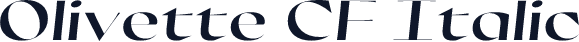 Olivette CF Italic