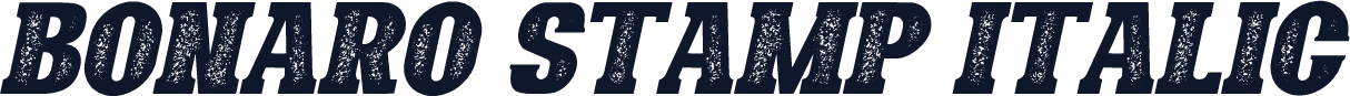 Bonaro Stamp Italic