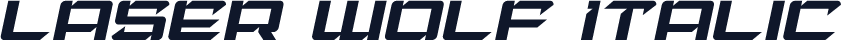 Laser Wolf Italic