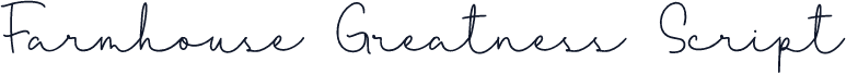 Farmhouse Greatness Script