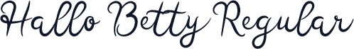Hallo Betty Regular