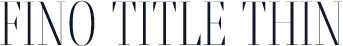 Fino Title Thin