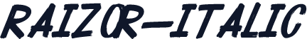 raizor-Italic