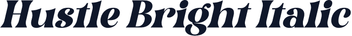 Hustle Bright Italic
