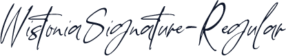 WistoniaSignature-Regular