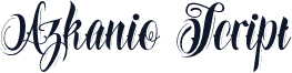 Azkanio Script