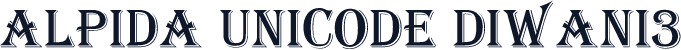 Alpida Unicode Diwani3