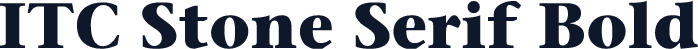 ITC Stone Serif Bold
