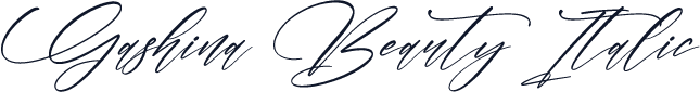 Gashina Beauty Italic