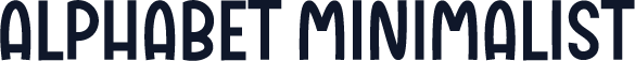 Alphabet Minimalist