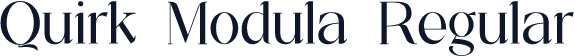 Quirk Modula Regular